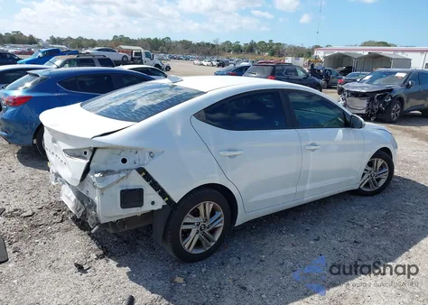 2019 Hyundai Elantra Sel из США, поврежденный, VIN 5NPD84LFXKH410893